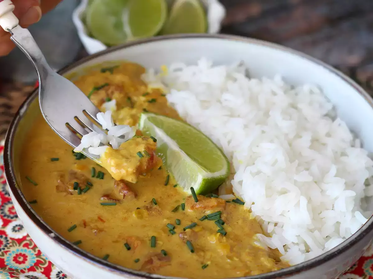 Curry de lentejas rojas con leche de coco: una receta fácil y cremosa - foto 6