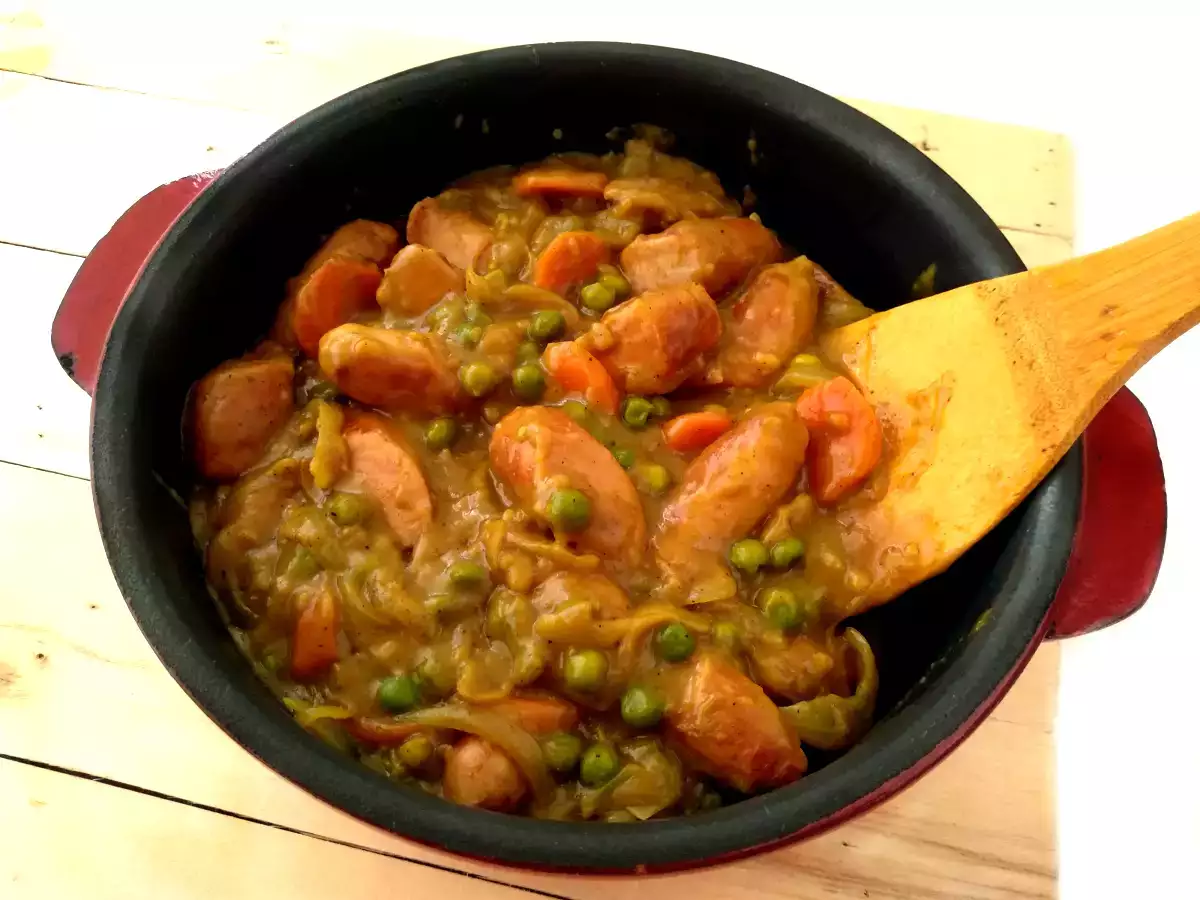 Curry de salchichas - foto 2