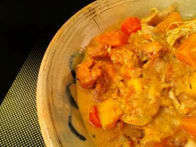 Curry jamaicano de pollo, calabaza y mango, foto 5