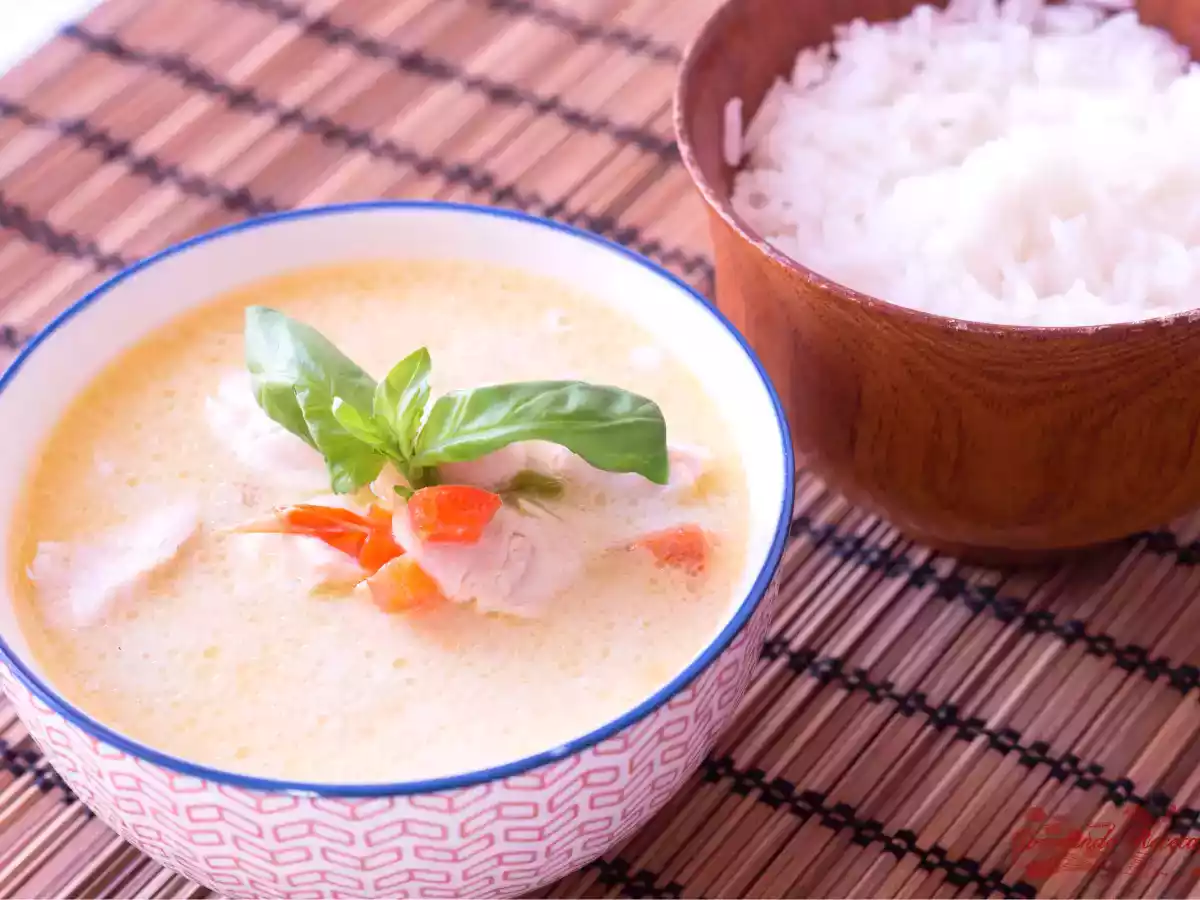 Curry verde de pollo