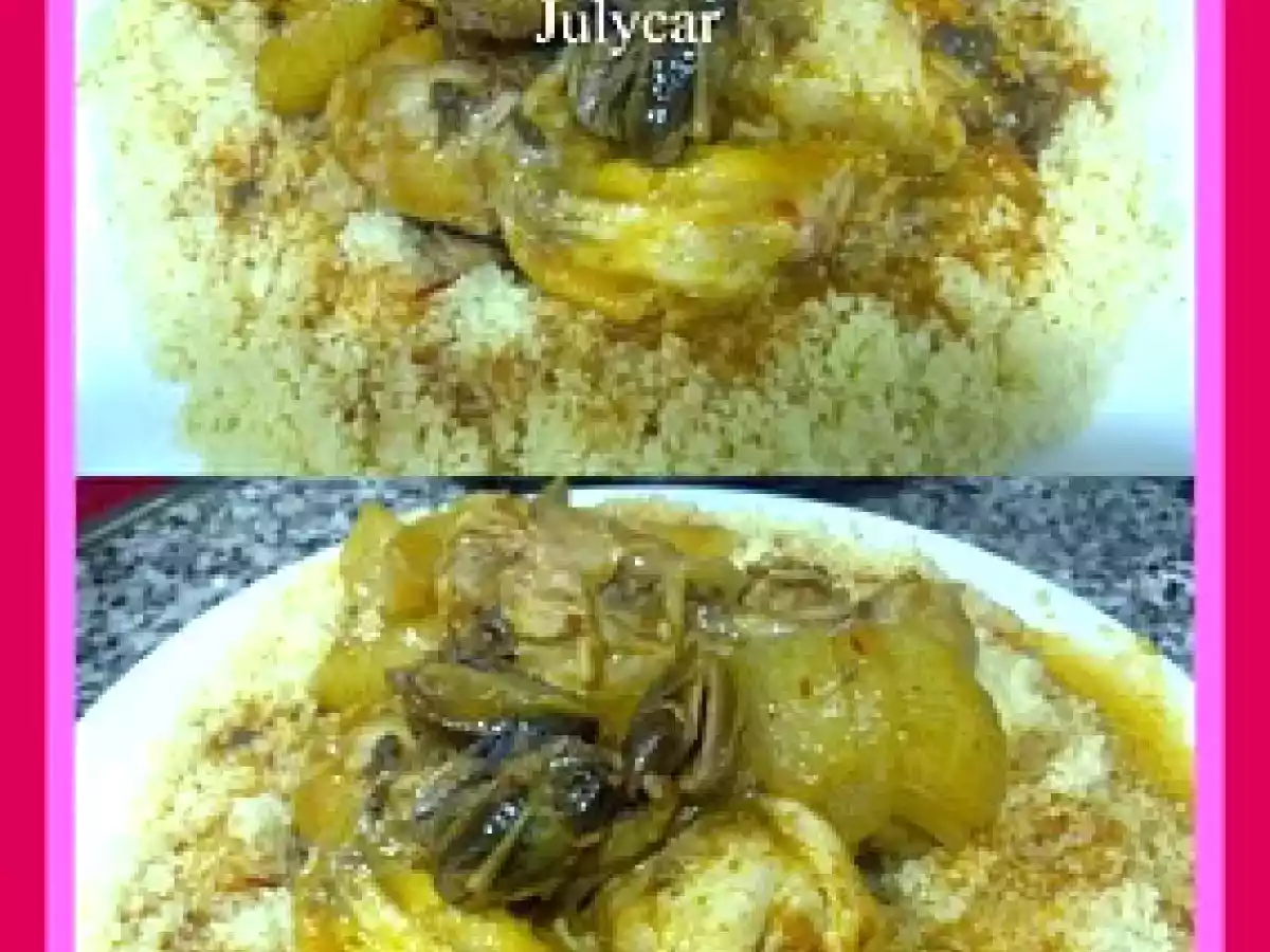 Cuscus con pollo a mi manera (olla GM D)