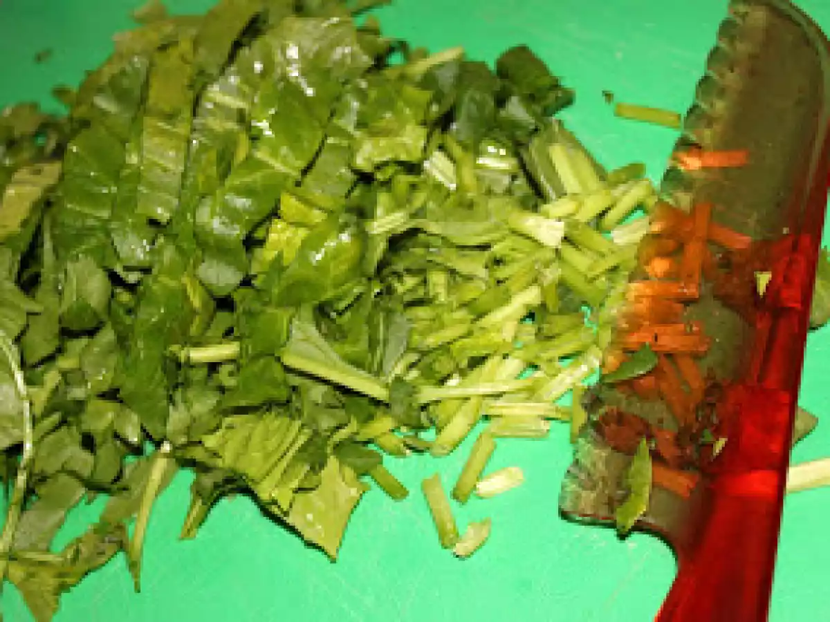 Cuscús de espinacas y ensalada - foto 4