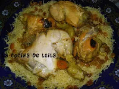 Cuscus de fideos con pollo escondido - Seffa madfon - foto 2