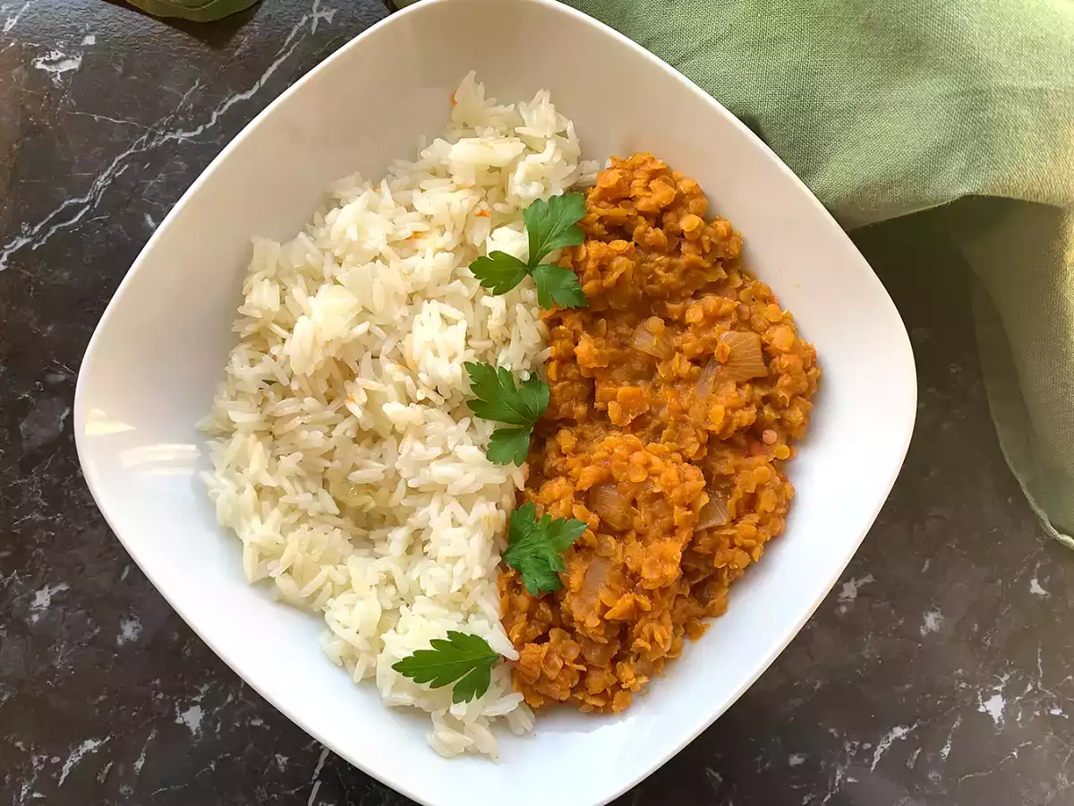 Dahl de lentejas coral - foto 2