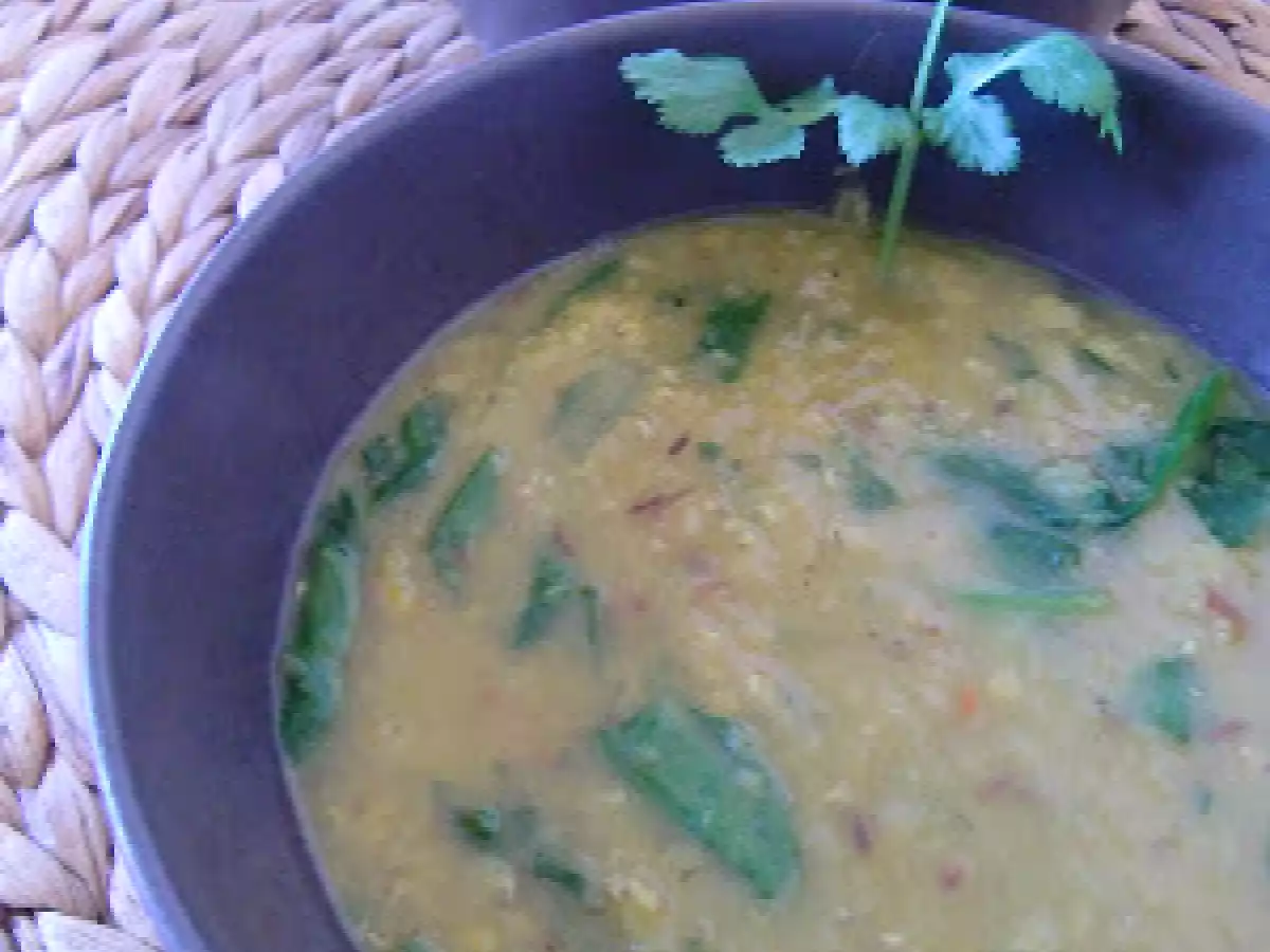 Dal con espinacas - foto 2