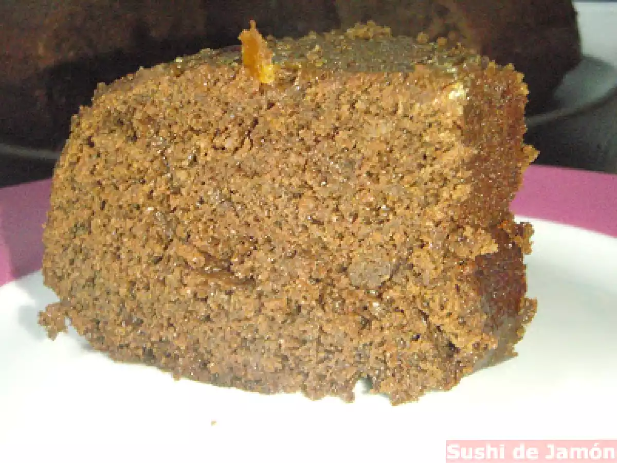 De cómo arreglar un desastre desastroso. Bizcocho ?acroquetado? de chocolate