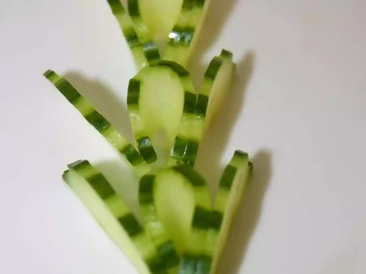 Decoración con Pepino - foto 2