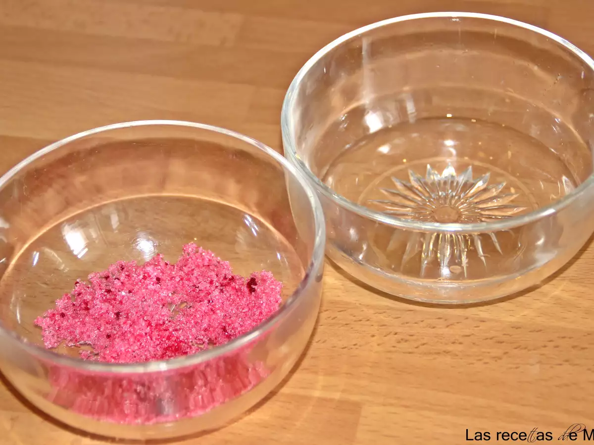 Decorar bordes de vasos con azúcar de colores - foto 2