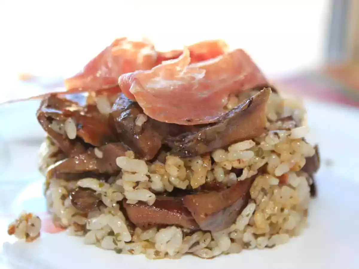 DELICIA DE ARROZ CON ROVELLONS Y JAMON - foto 2