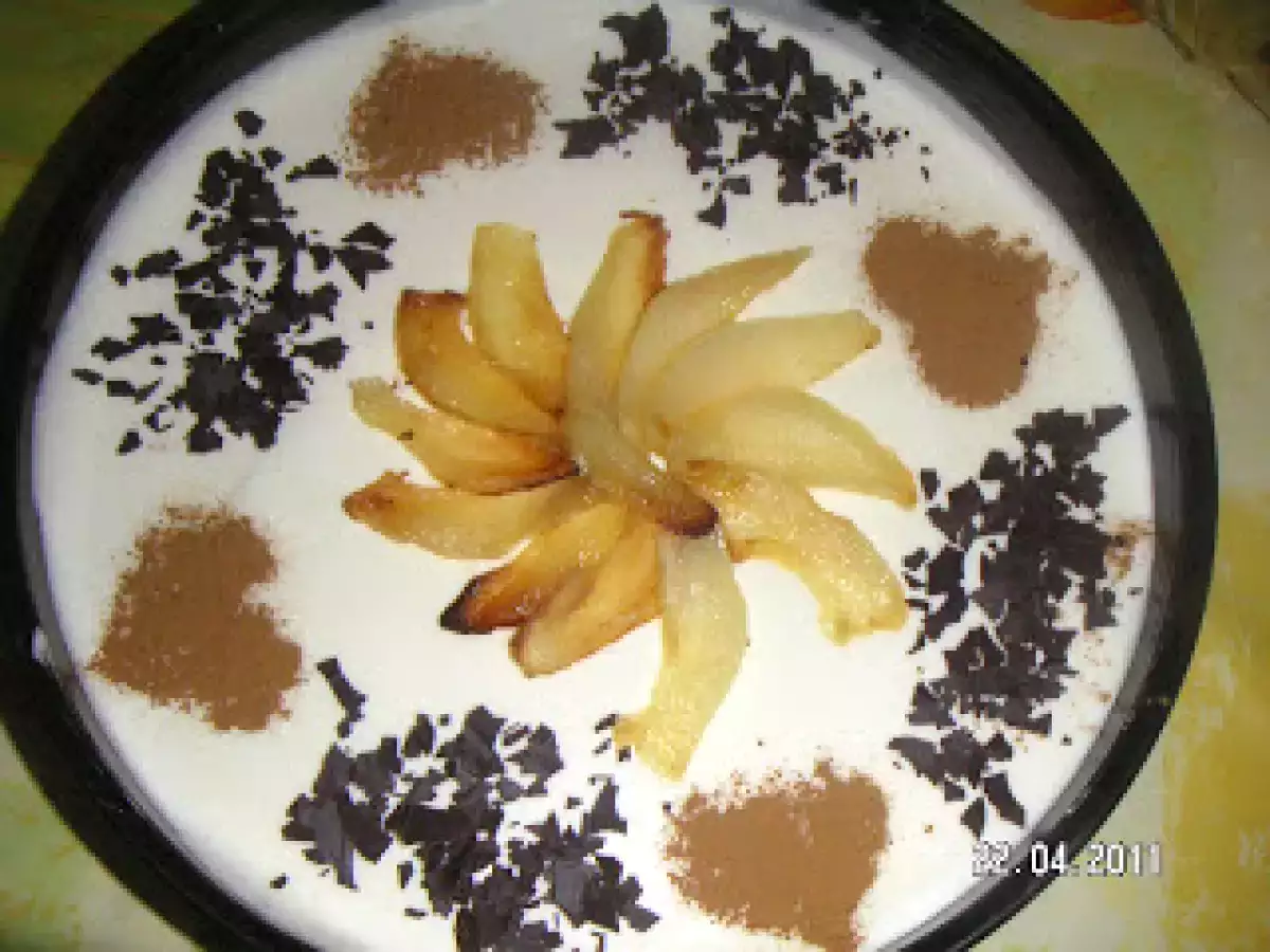 DELICIA DE PERA Y NATA