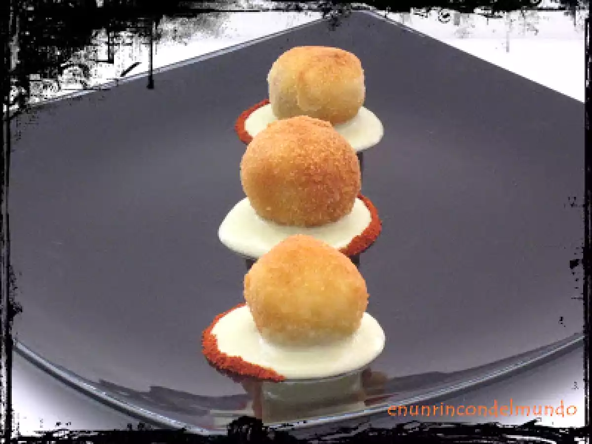 Delicias de jamón ibérico con crema de lechuga - foto 2