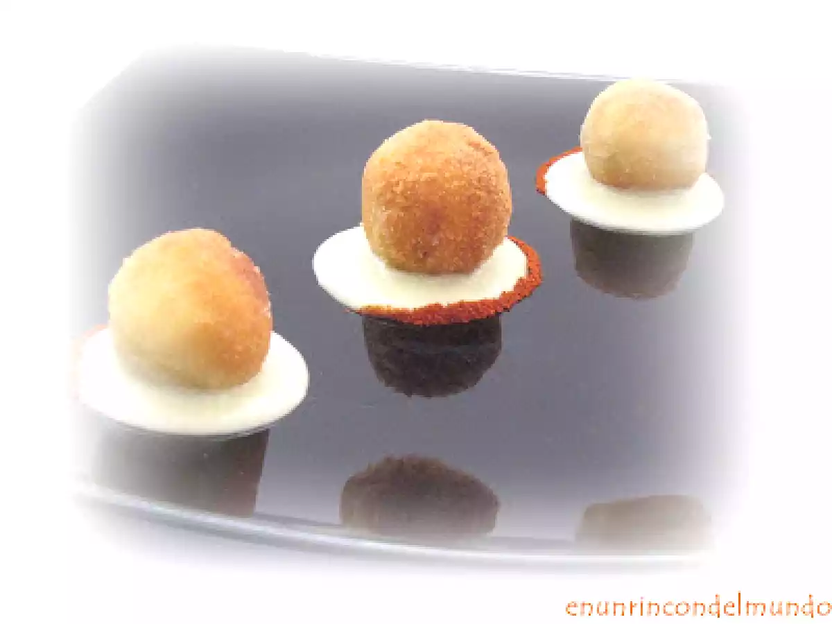 Delicias de jamón ibérico con crema de lechuga - foto 4