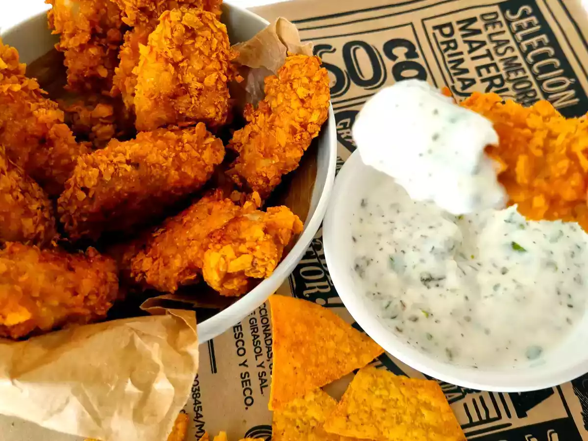 Delicias de pollo al horno con doritos sabor tex-mex - foto 3