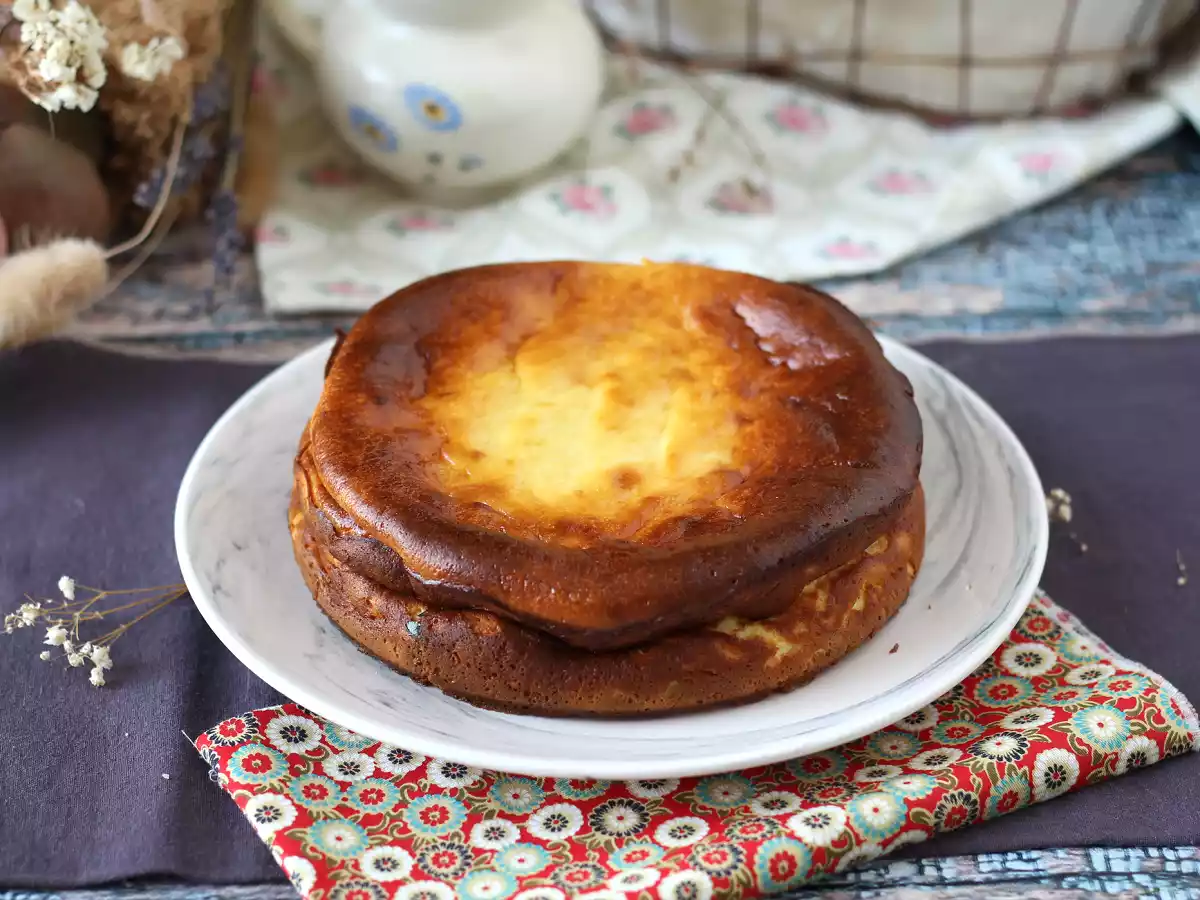 Delicioso cheesecake sin masa ¡súper fácil de hacer! - foto 2