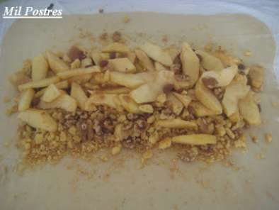 Desafío mayo Daring Bakers: Strudel de manzana, apple strudel o apfelstrudel - foto 8