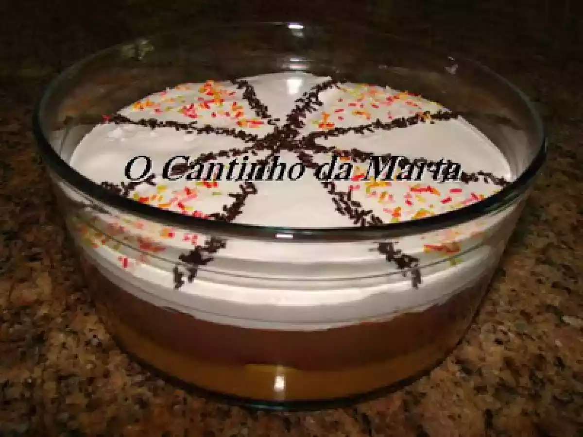 Doce de Pudins Boca Doce com Bolachas