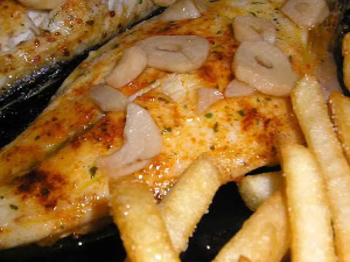 Dorada a la espalda.