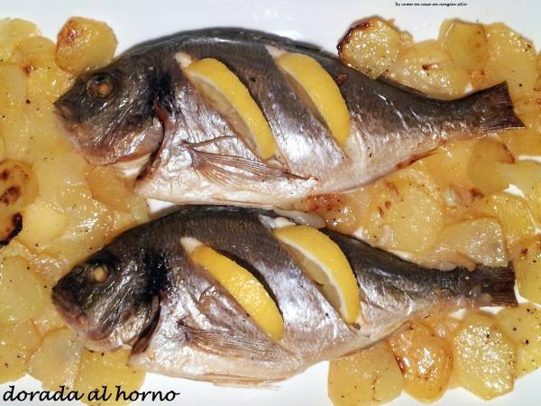 Dorada al horno