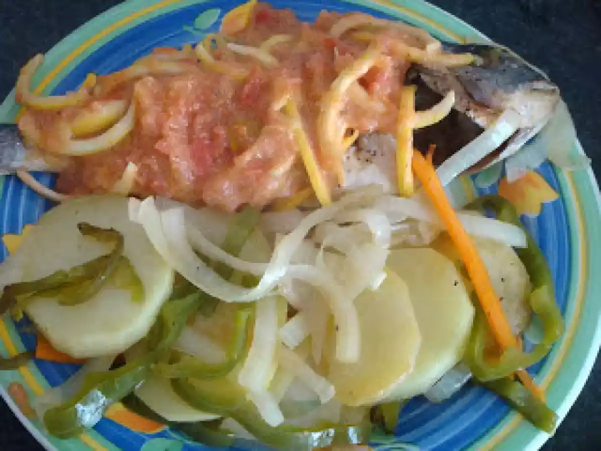 Dorada con salsa de limon