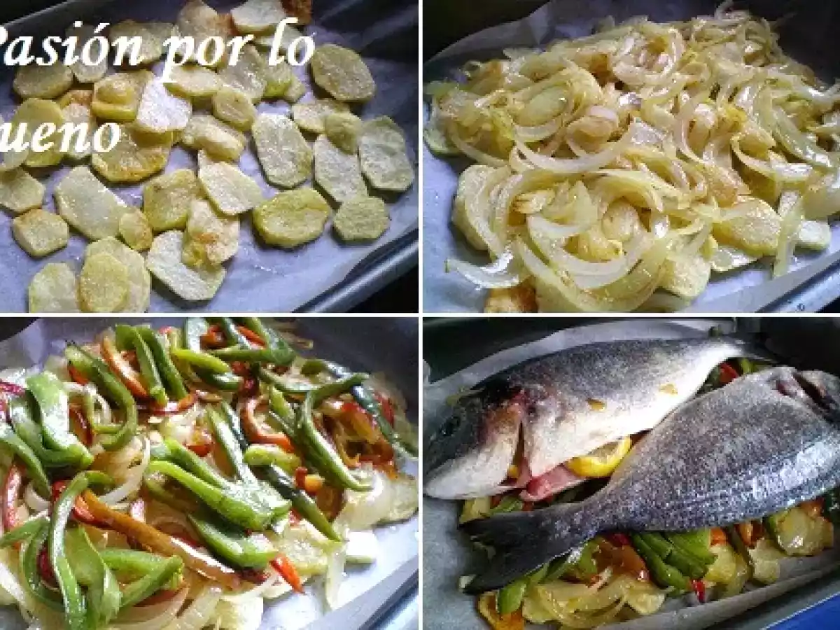 Doradas al horno con guarnición - foto 2