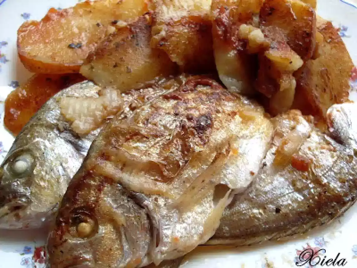 Doradas con patatas FussionCook