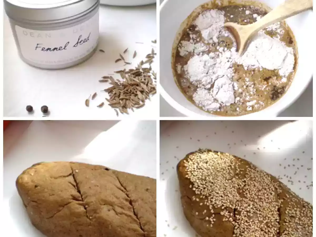 Dos hogazas con carácter (I parte):pan negro de centeno, café y pimienta negra - foto 2