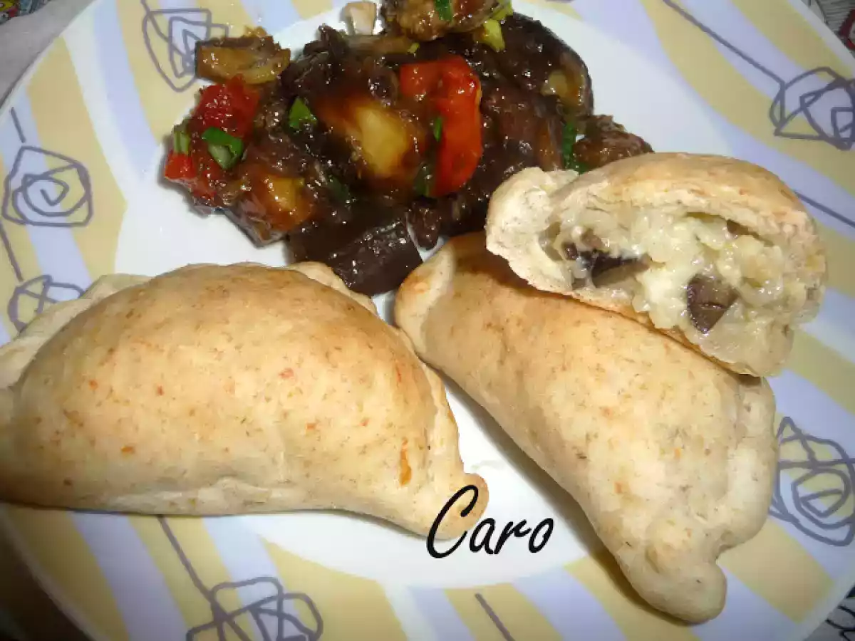 Dos opciones para un relleno de cebolla, queso y aceitunas negras... - foto 5