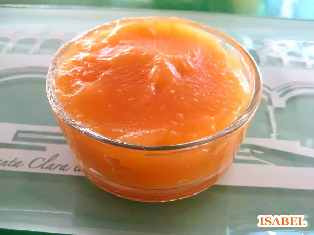 Dulce de manzana en microondas