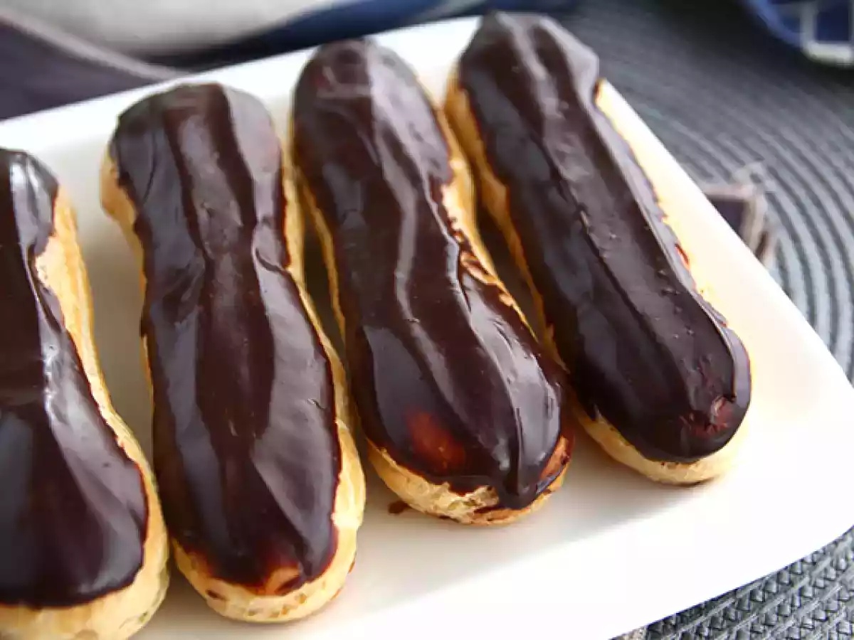 Eclairs de chocolate caseros, explicados paso a paso - foto 3