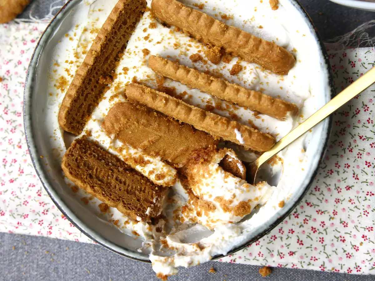 El famoso “cheesecake japonés” de yogur y galletas. Sin horno y con textura de tarta de queso - foto 6