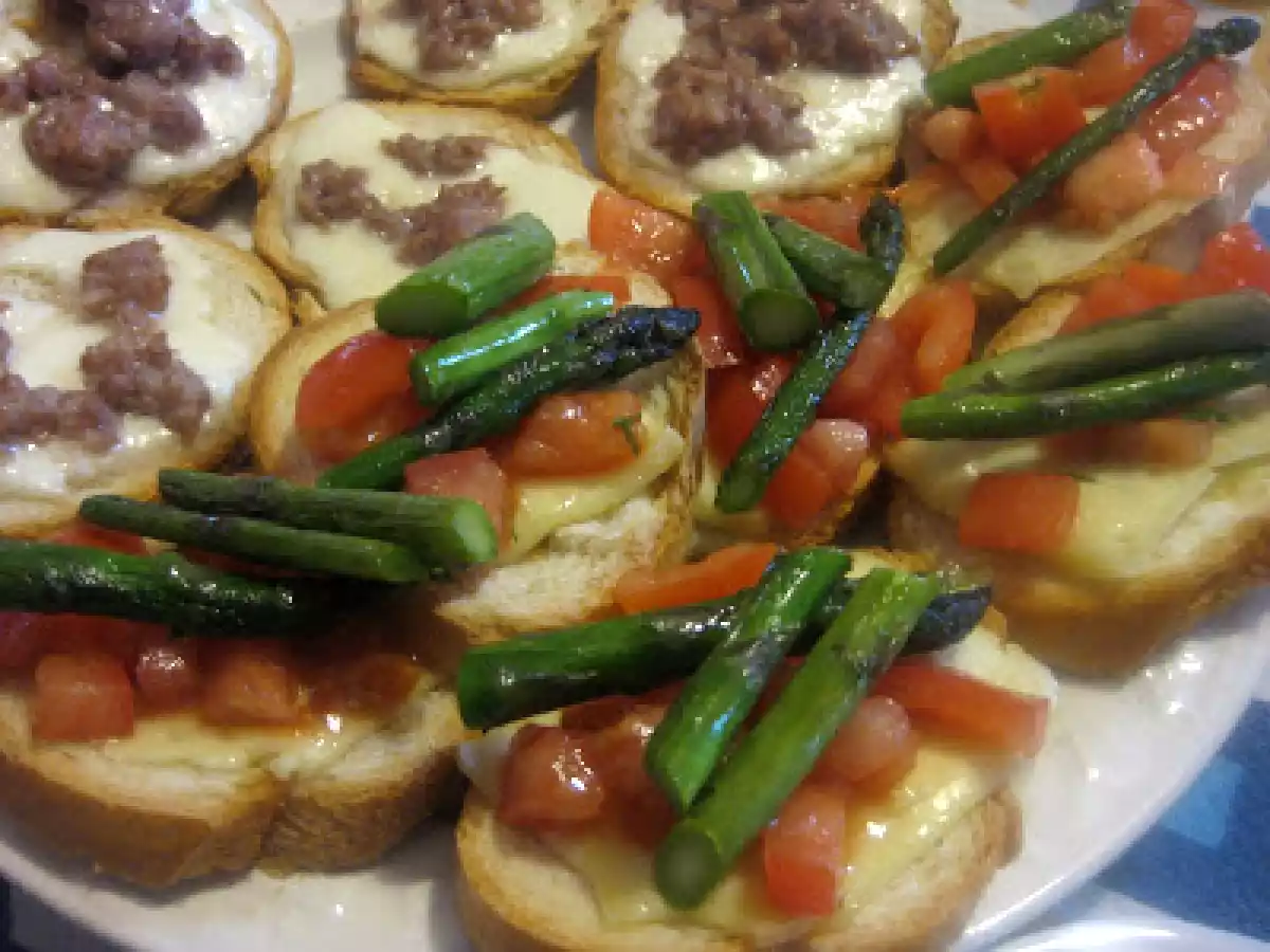 El inventor29: crostini de espàrragos