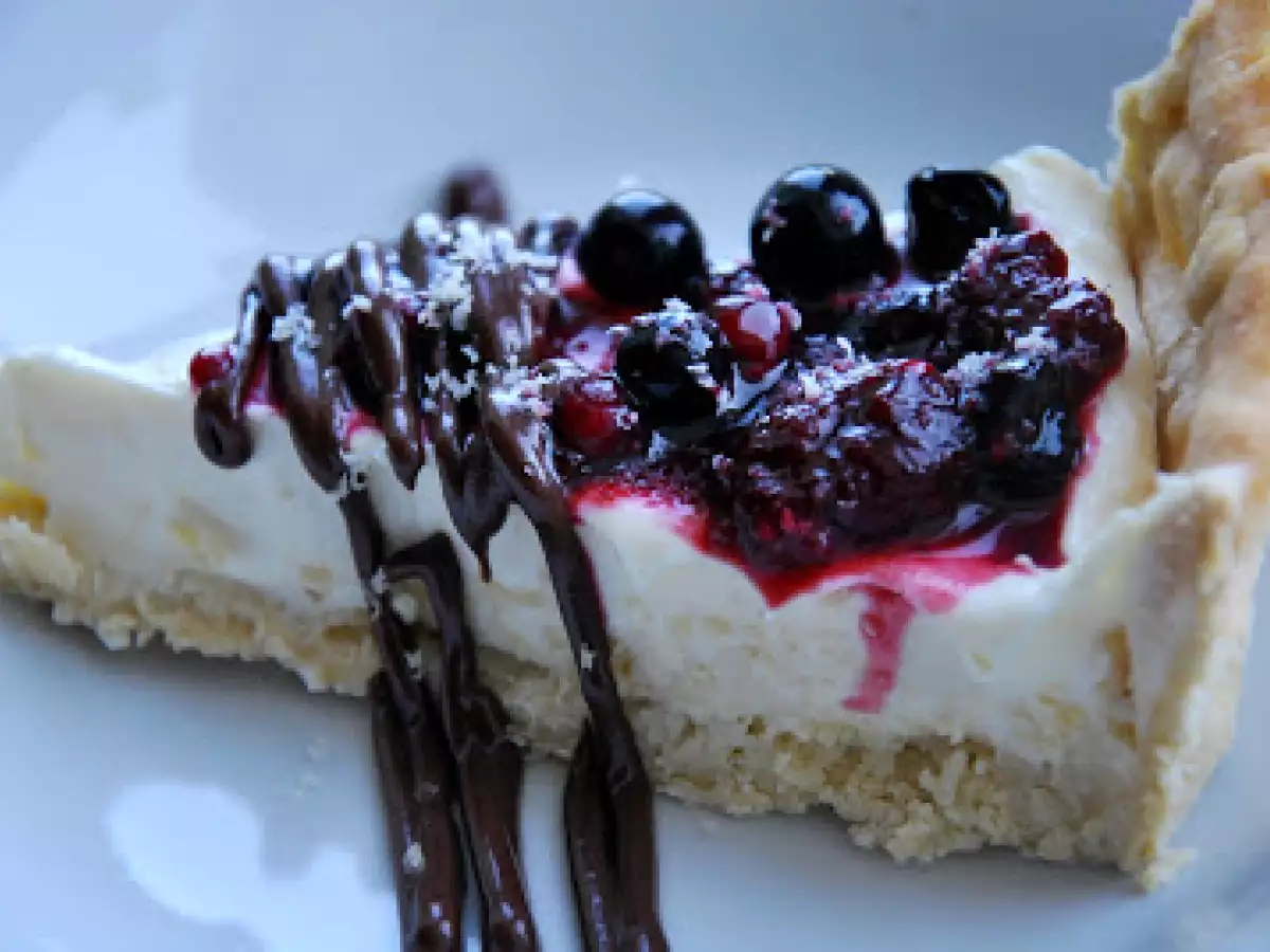 El inventor42: tarta de mascarpone con frambuesas