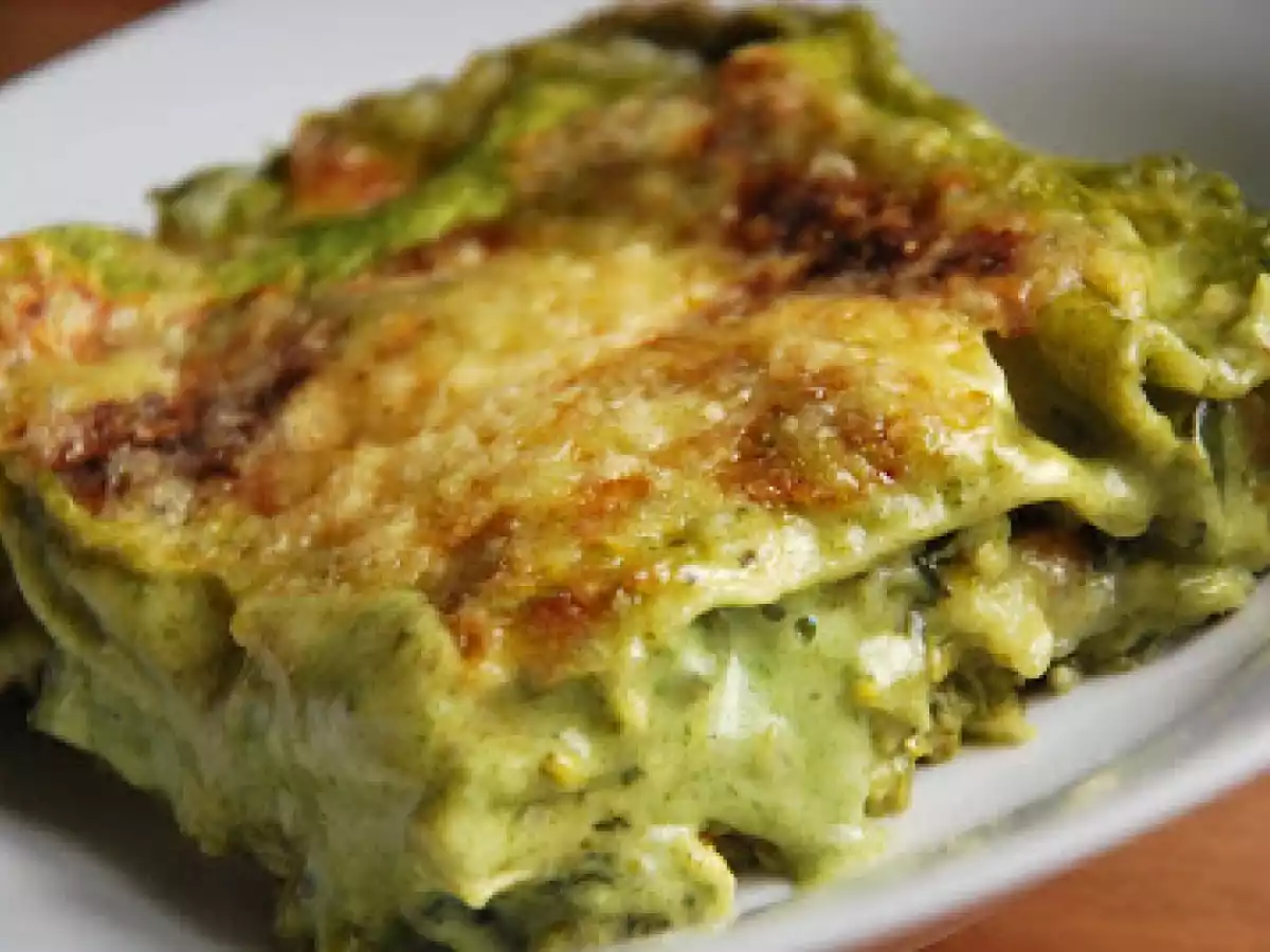 El inventor54: lasaña verde