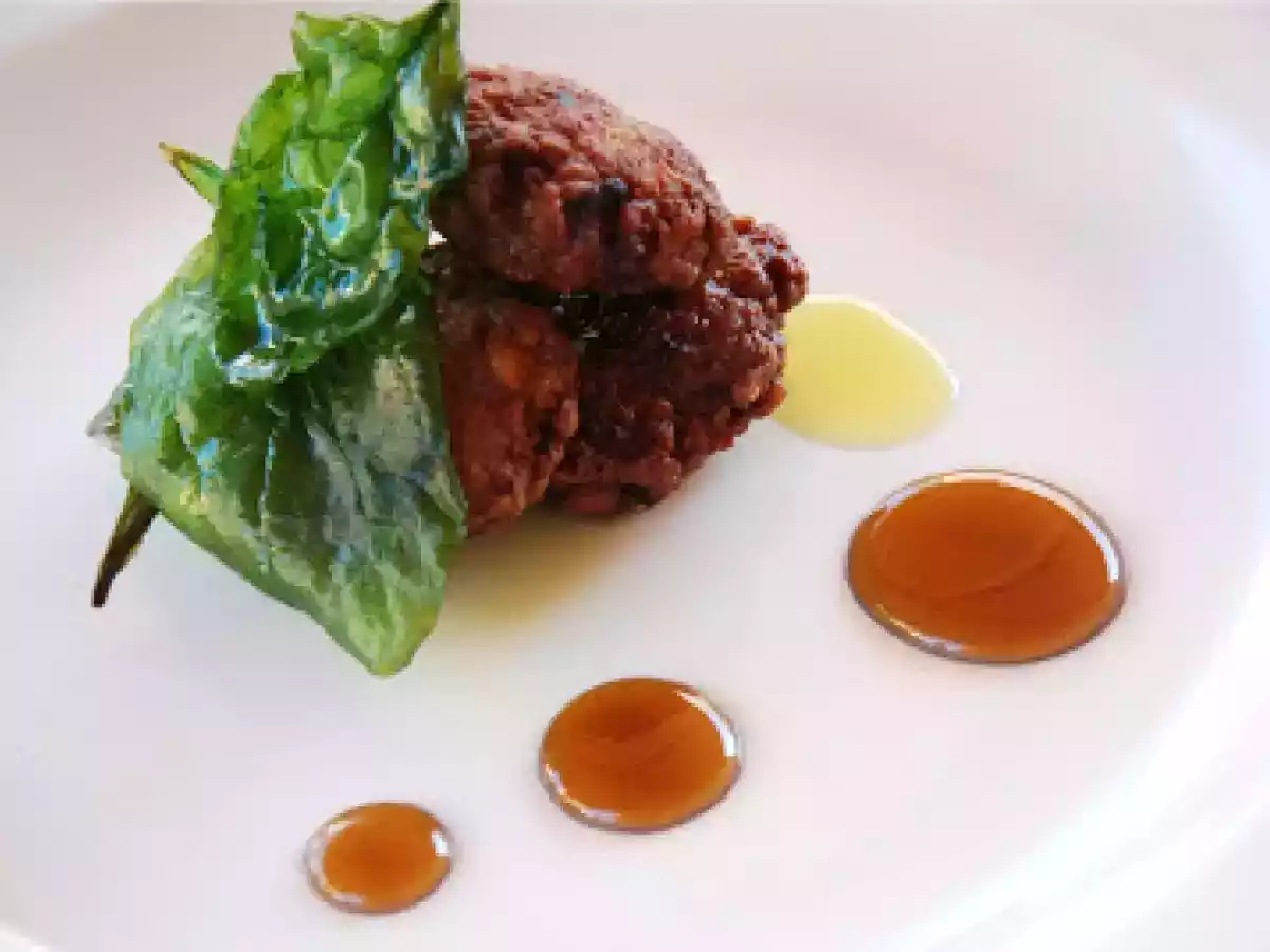 El inventor7: mini hamburguesas de carne, garbanzos y setas