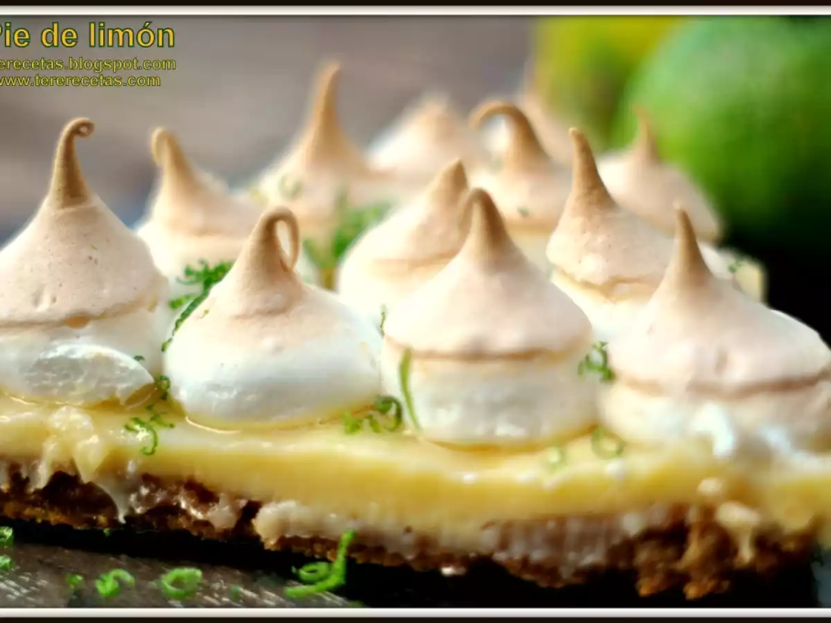 El mejor pie de limón o lima. - foto 3