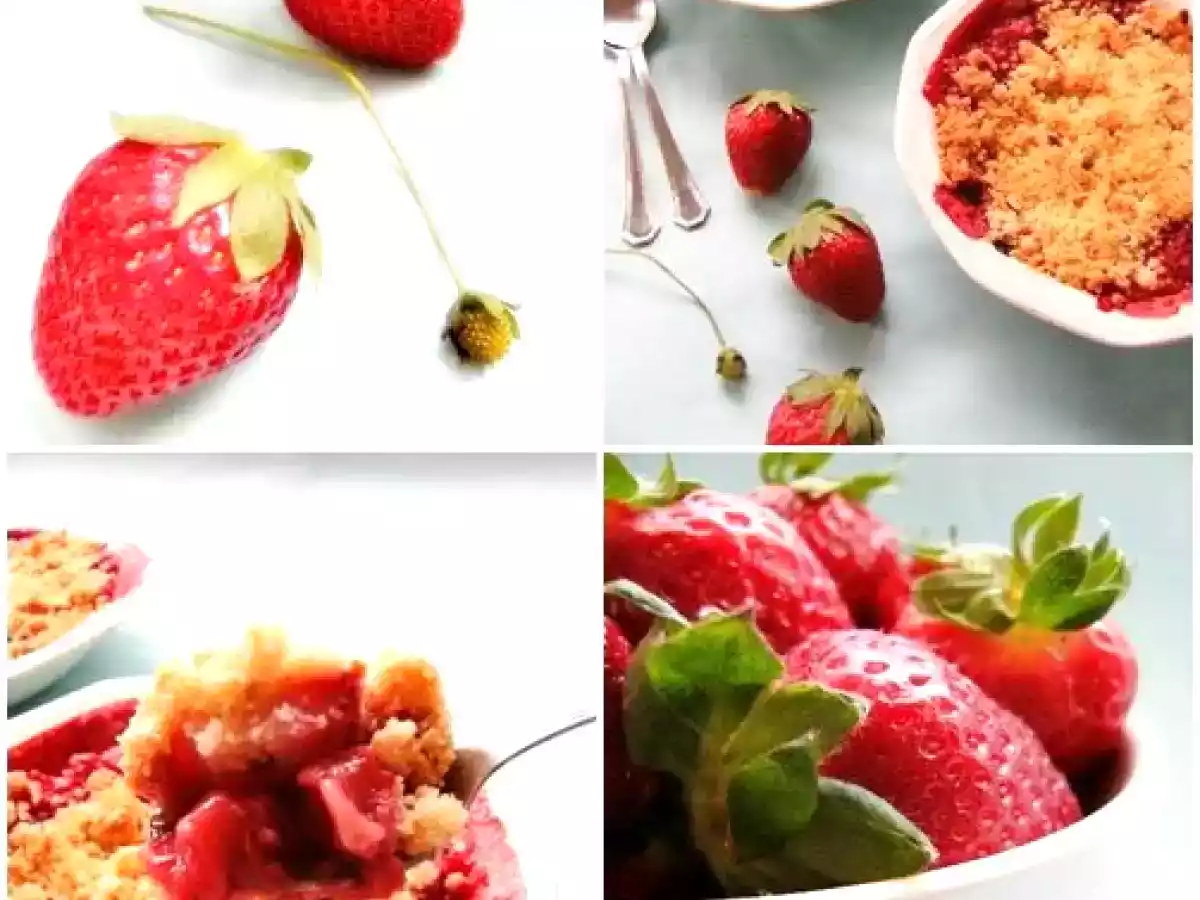 El mes más cruel: Crumble de fresas y almendras - foto 2