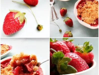 El mes más cruel: Crumble de fresas y almendras - foto 2