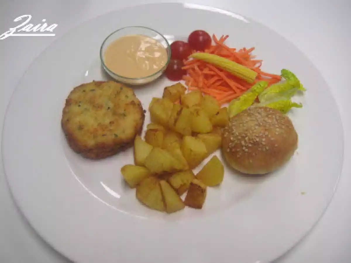 El pescado y los niños: Hamburguesas marineras