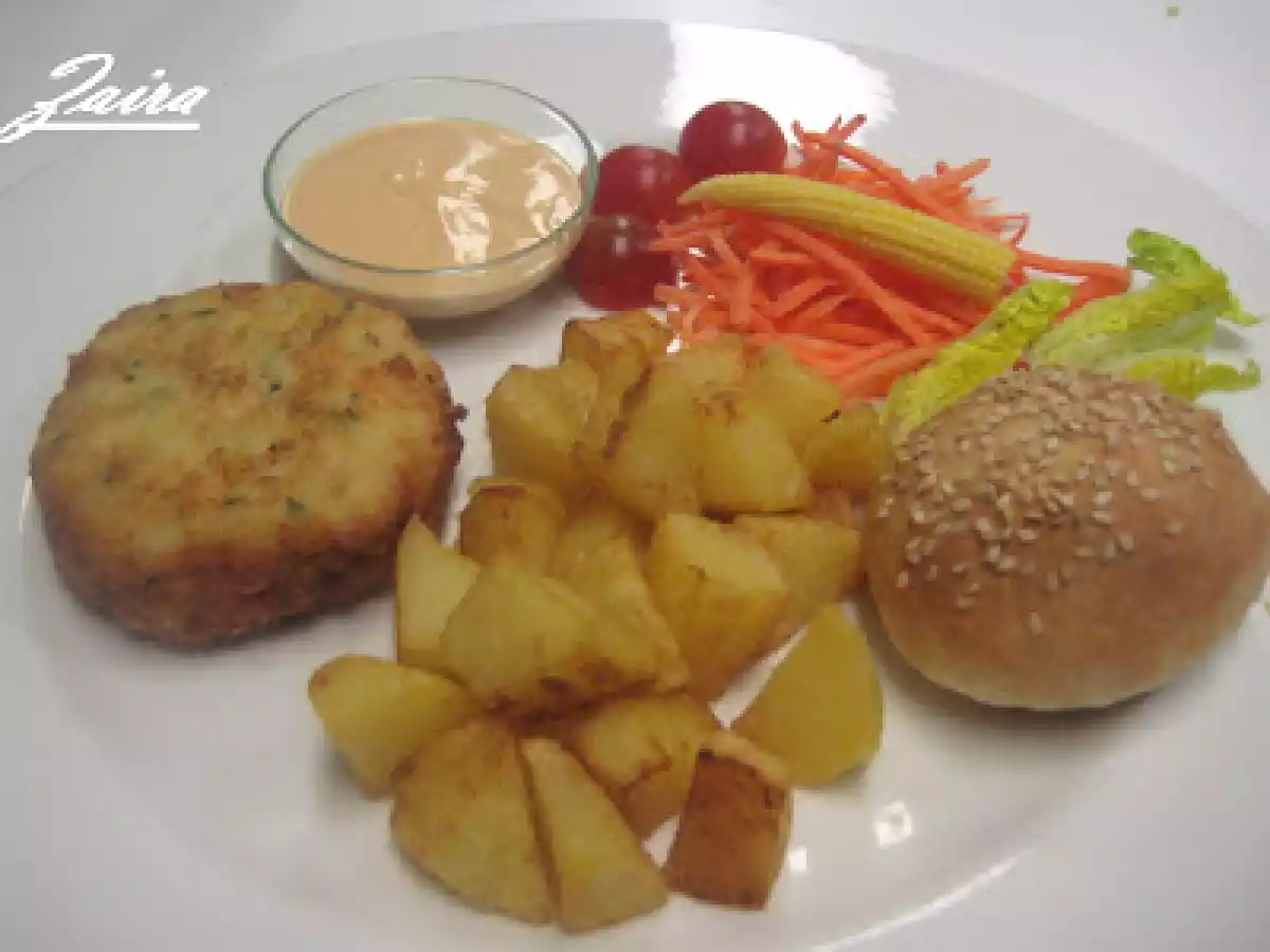 El pescado y los niños: Hamburguesas marineras - foto 2