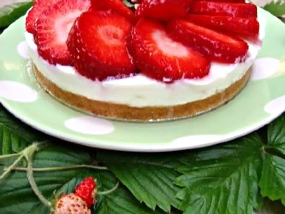 El retorno: pastel de queso con fresas y albahaca - foto 2