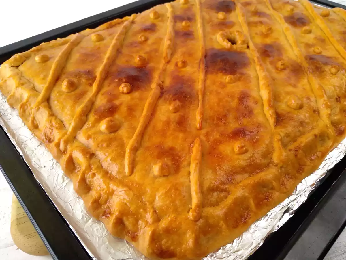 Empanada de atún con masa casera de cerveza {En panificadora y sin levadura} - foto 4