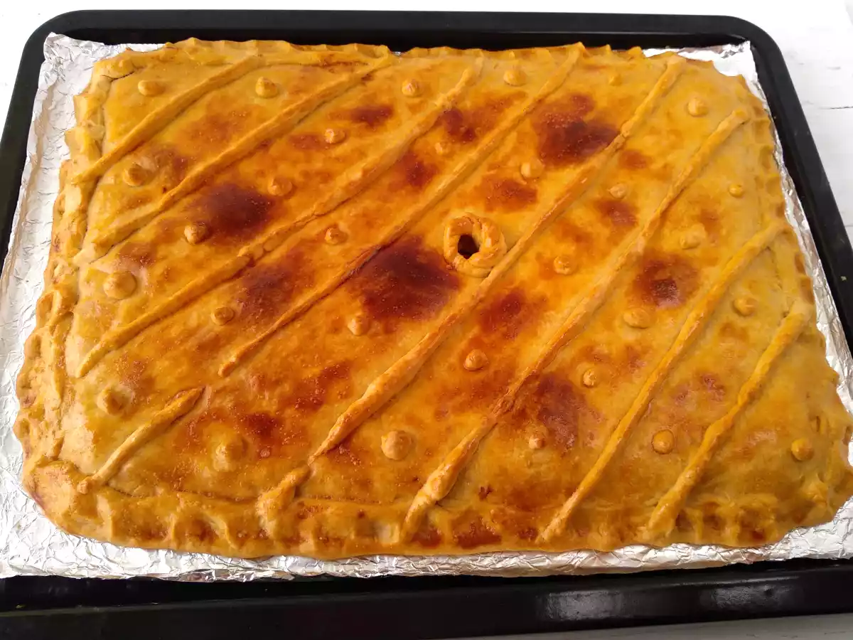 Empanada de atún con masa casera de cerveza {En panificadora y sin levadura} - foto 5