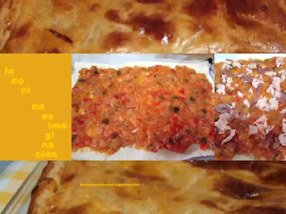 Empanada de atún y anchoas