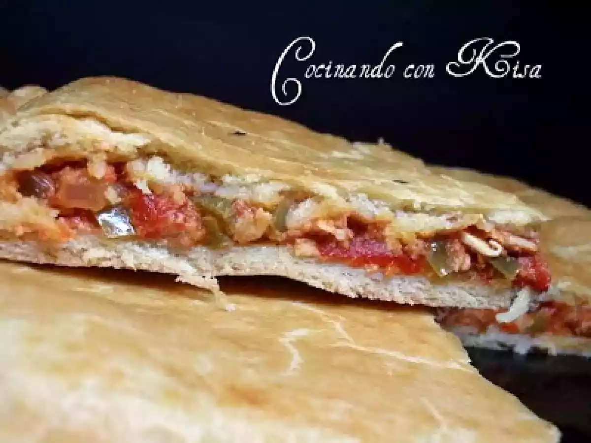 Empanada de atun y pimientos de piquillo( chef of matic, horno tradiconal y fussioncook)