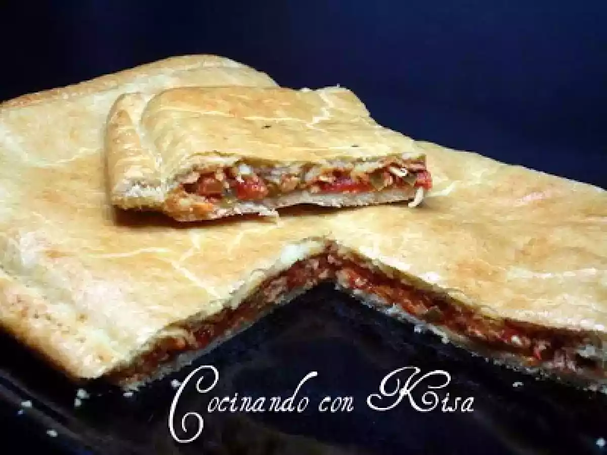 Empanada de atun y pimientos de piquillo( chef of matic, horno tradiconal y fussioncook) - foto 2