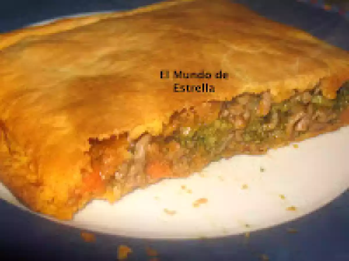 Empanada de brocolis y zanahoria
