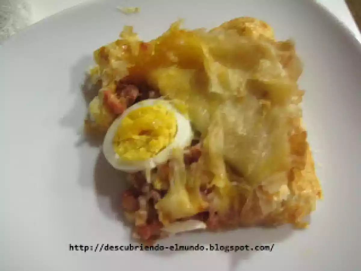 EMPANADA DE CARNE, VERDURAS Y HUEVO - foto 4