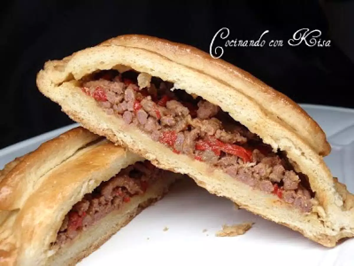 Empanada de carne y pimientos de piquillo (kitchenAid y horno tradicional) - foto 2