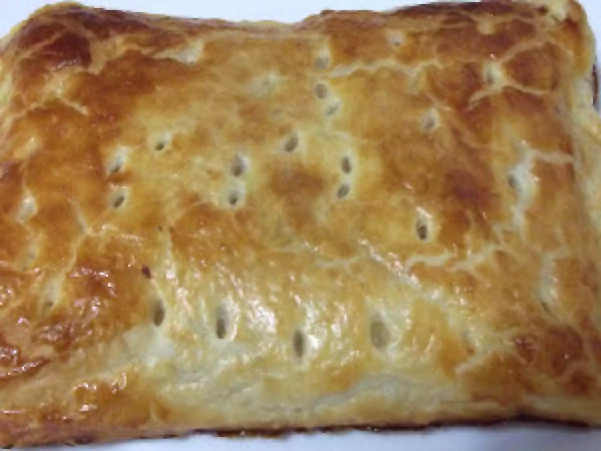 Empanada de espinacas y salmón