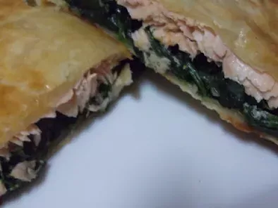 Empanada de espinacas y salmón - foto 2